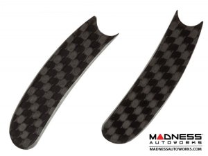 FIAT 500 ABARTH Paddle Shifter Trim Kit - Carbon Fiber